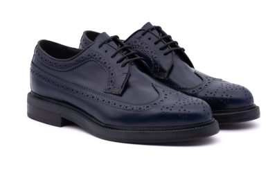 Derby Forato Elegante Lucido