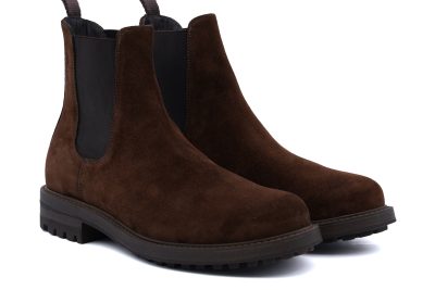 Stivale Chelsea in Pelle Scamosciata