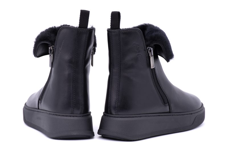 Ankle Boots in Pelle e Shearling