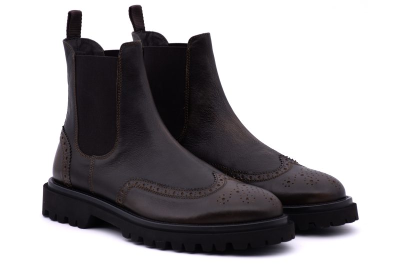 Chelsea Boot Forato scamosciato