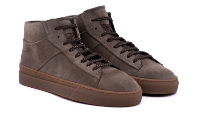 Sneaker High-Top Scamosciata