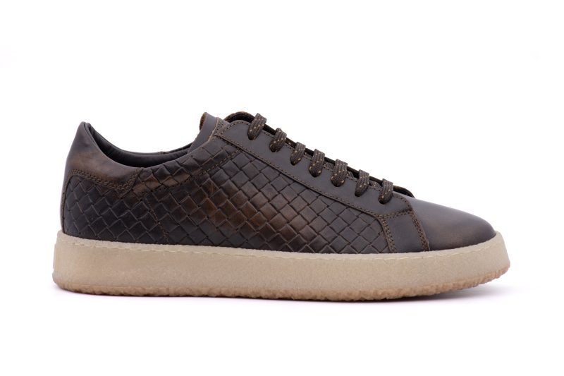 Sneaker Casual Panama in pelle