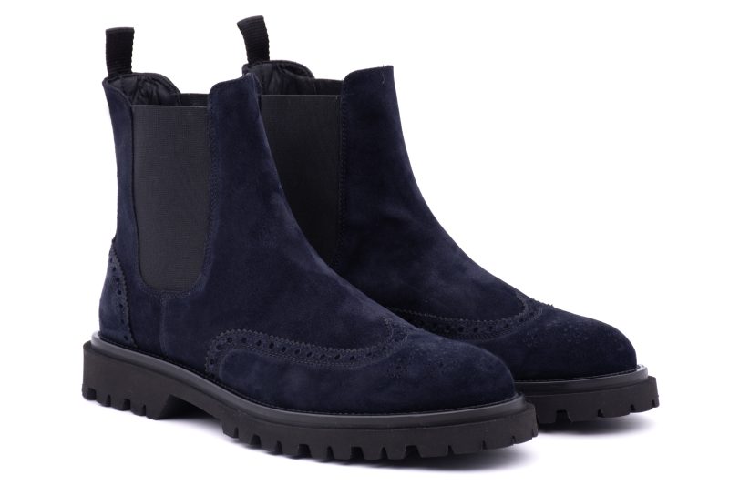 Chelsea Boot Forato scamosciato