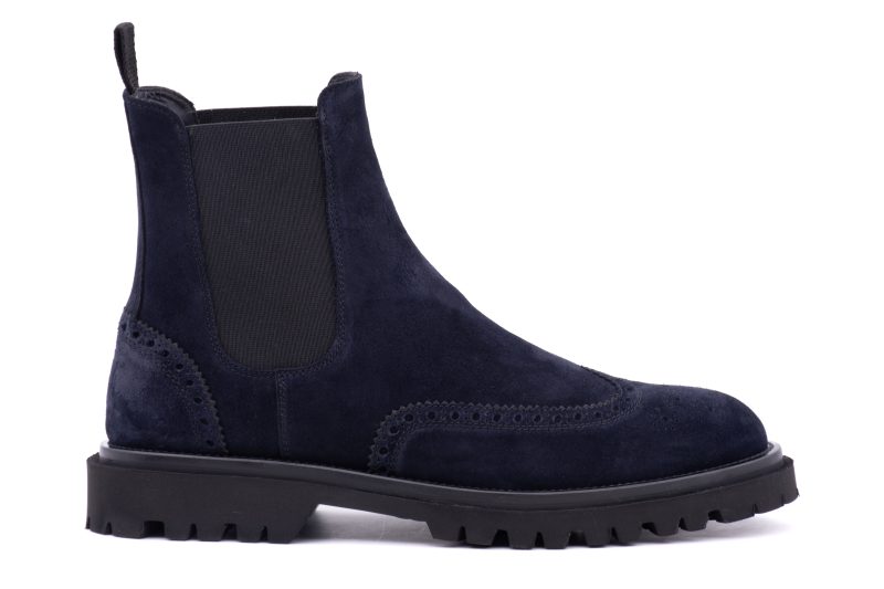 Chelsea Boot Forato scamosciato