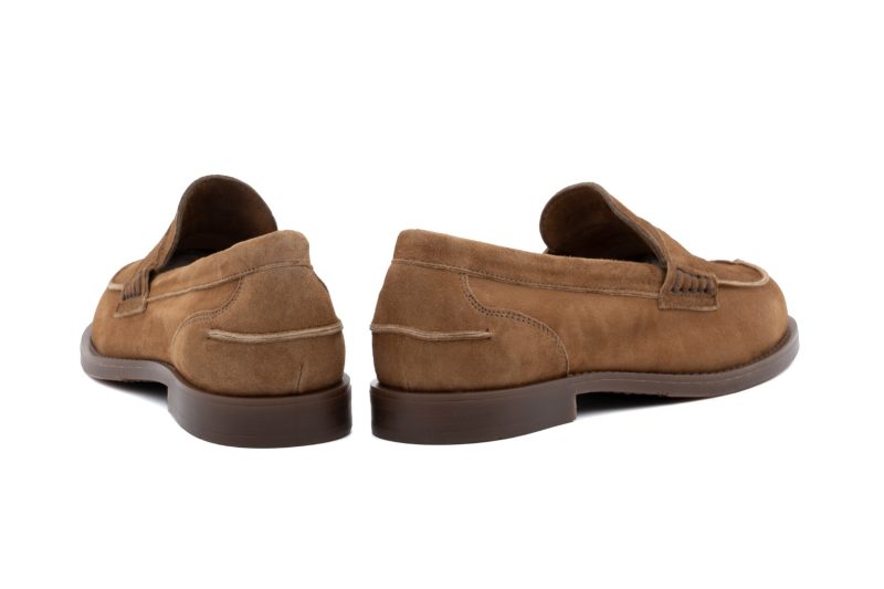 Mocassino Slip-on con suola in gomma