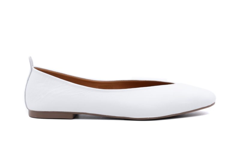 Ballerine in pelle