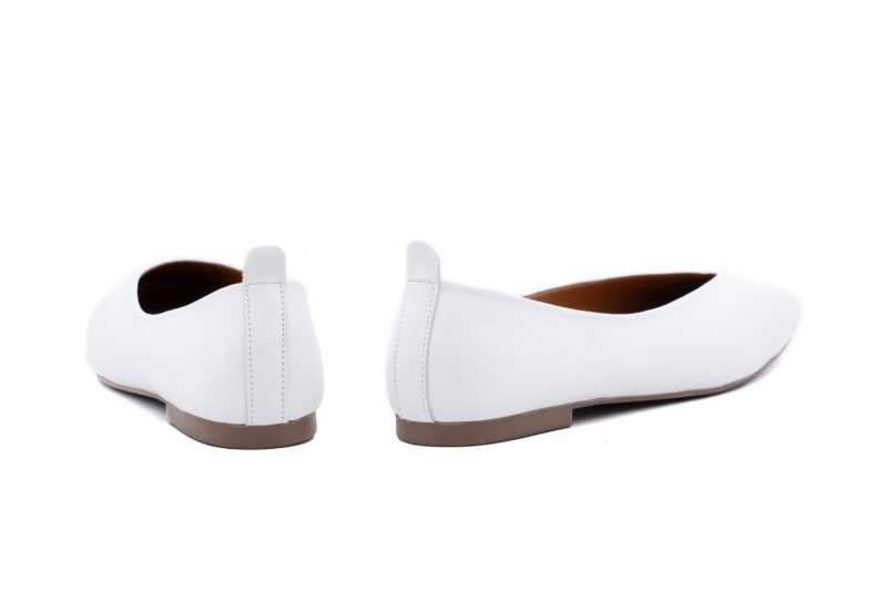 Ballerine in pelle