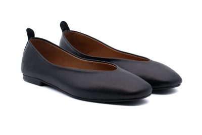 Ballerine in pelle