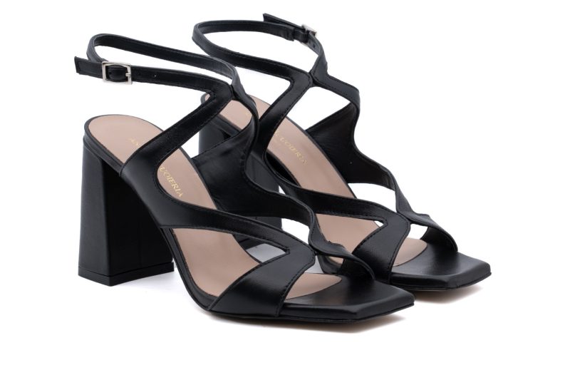Sandalo slingback incrociato