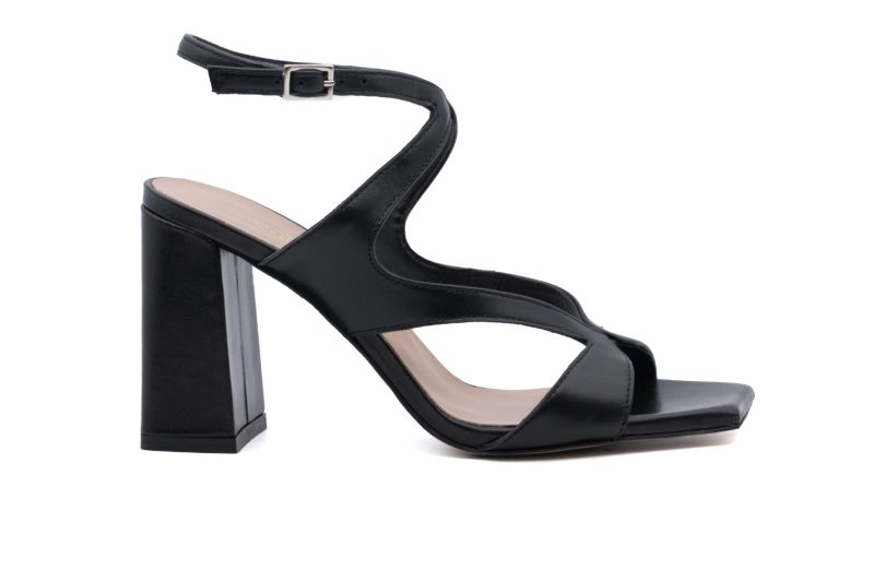 Sandalo slingback incrociato