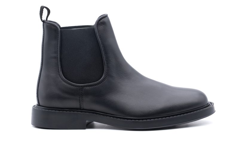 Stivale Chealse in pelle spazzolata