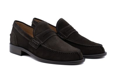 Mocassino scamosciato