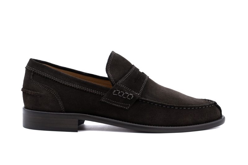 Mocassino scamosciato