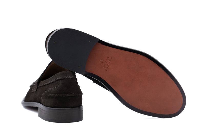 Mocassino scamosciato