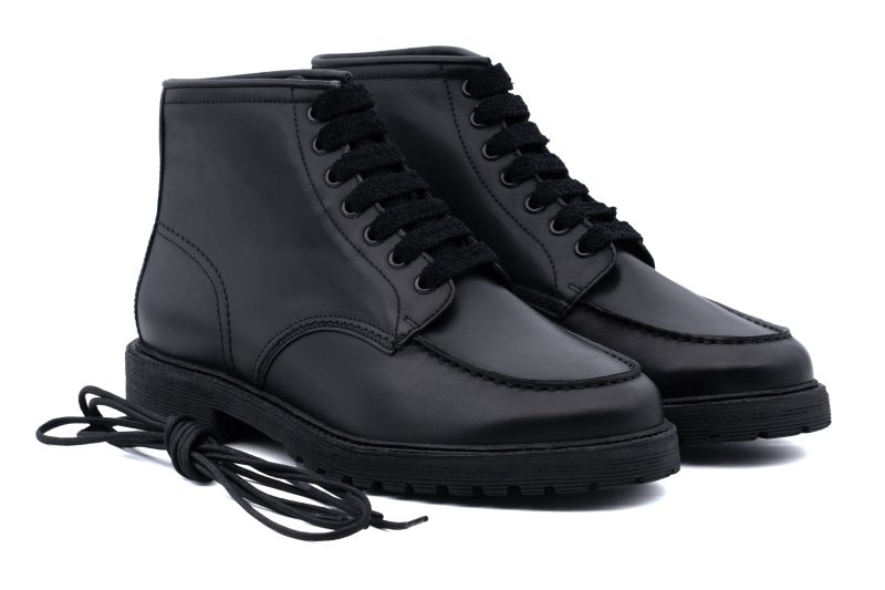 Stivaletto classic in pelle invecchiata