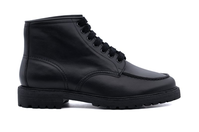 Stivaletto classic in pelle invecchiata