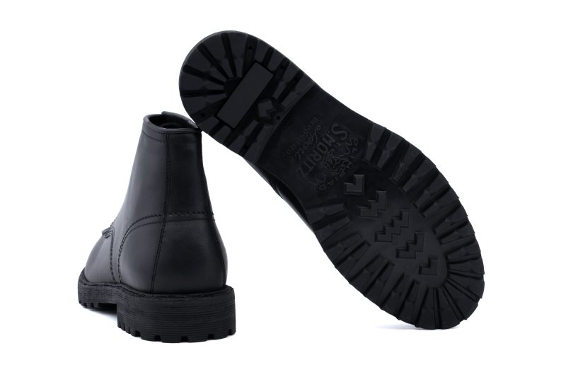 Stivaletto classic in pelle invecchiata