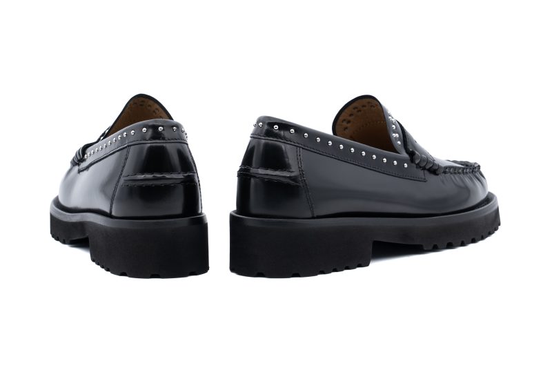 Mocassino con borchie luxor