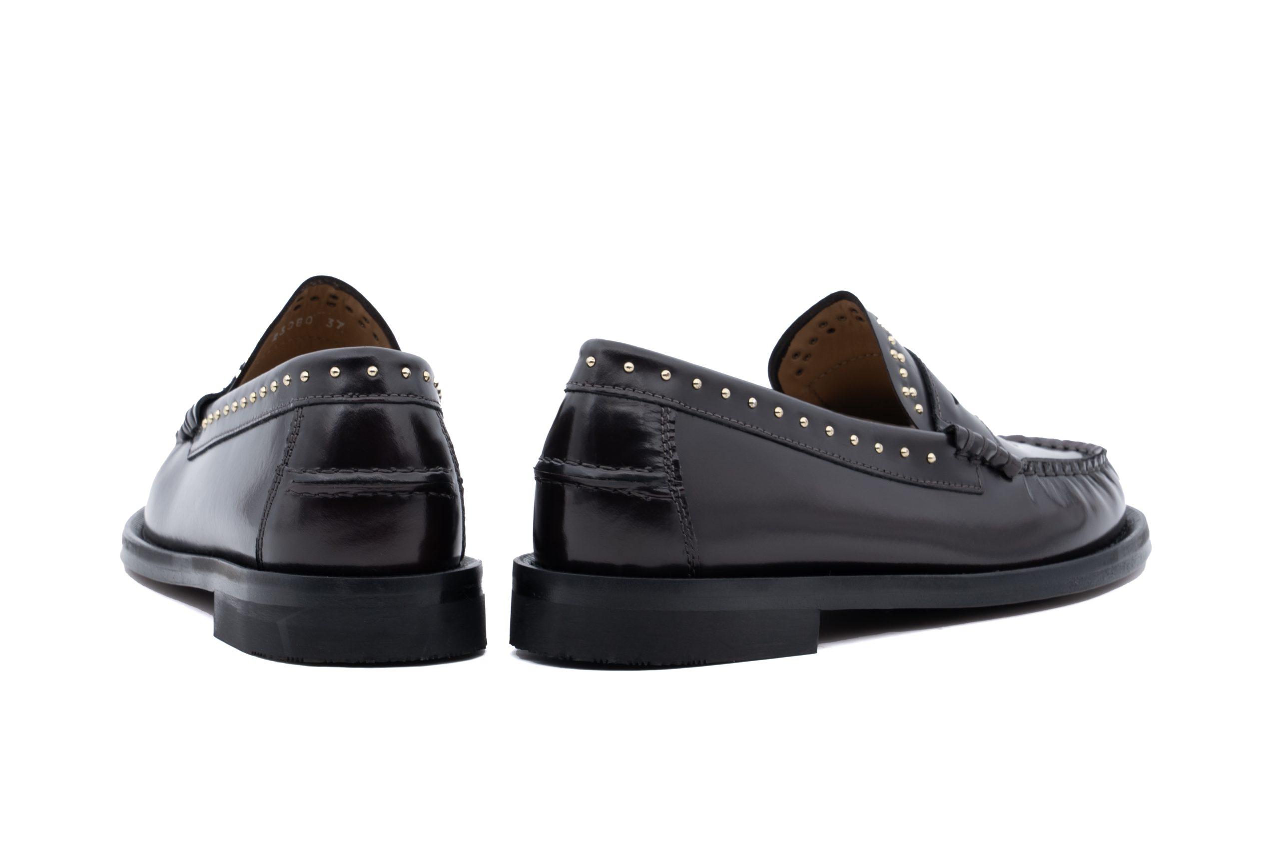 Mocassino Penny con borchie