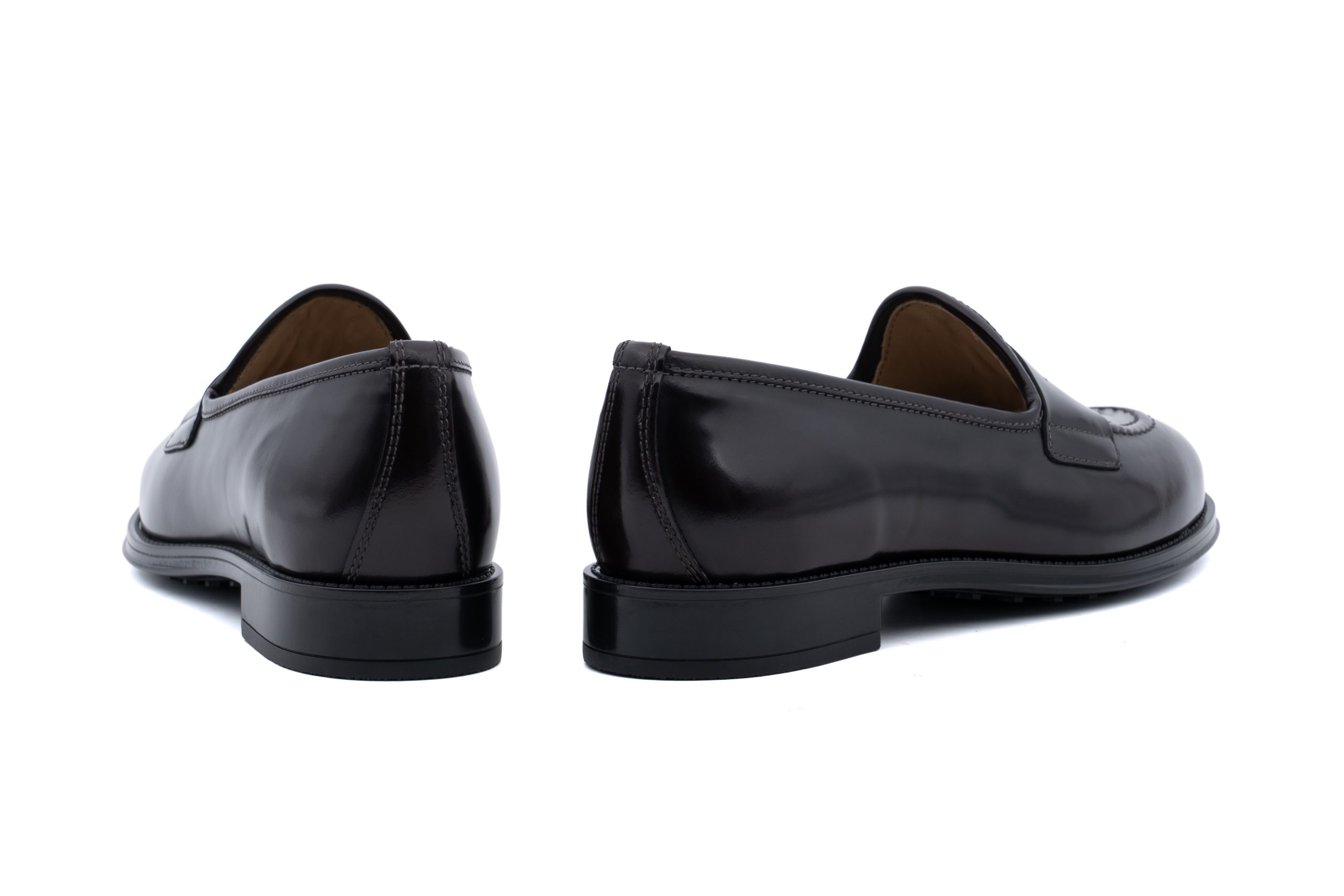 Mocassino in pelle spazzolata