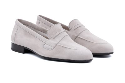 Mocassino leggero in pelle scamosciata