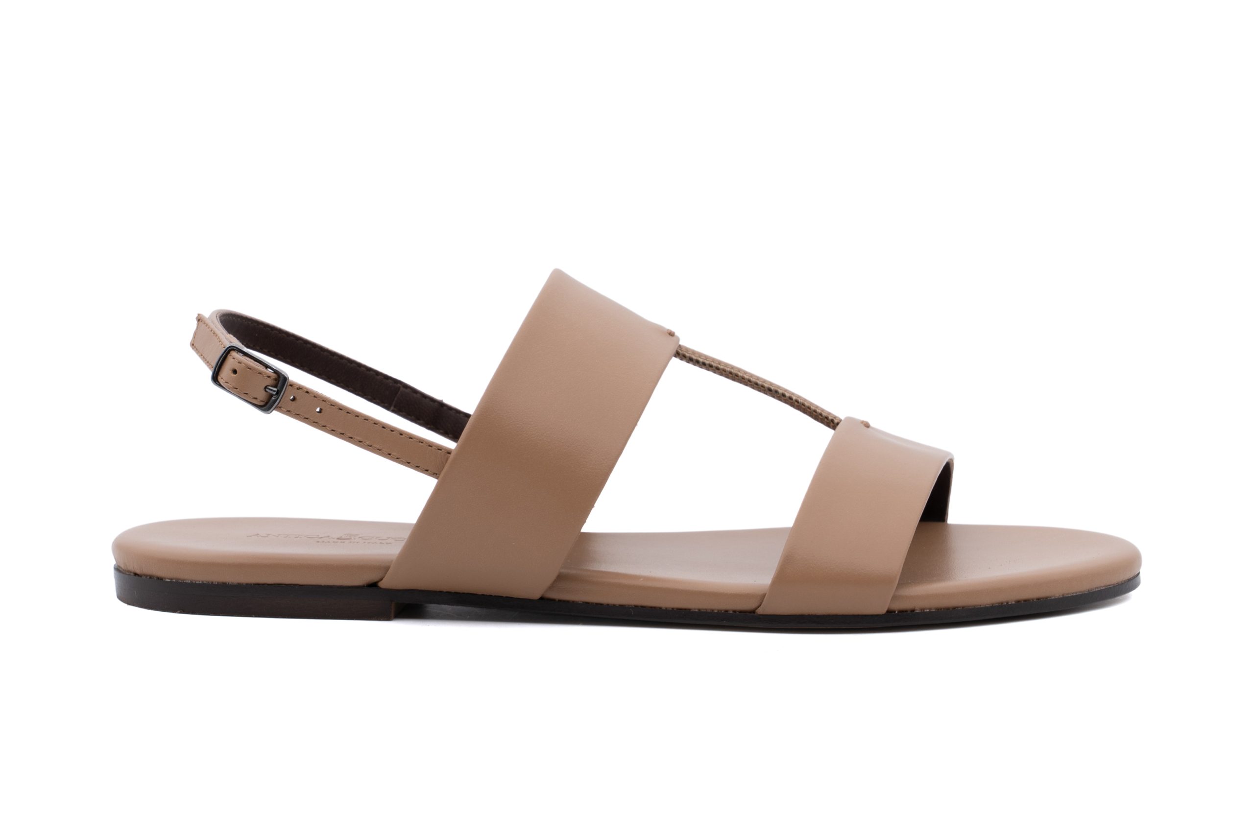 Sandali in pelle nappata