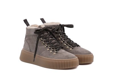 Pedula in Camoscio e Shearling