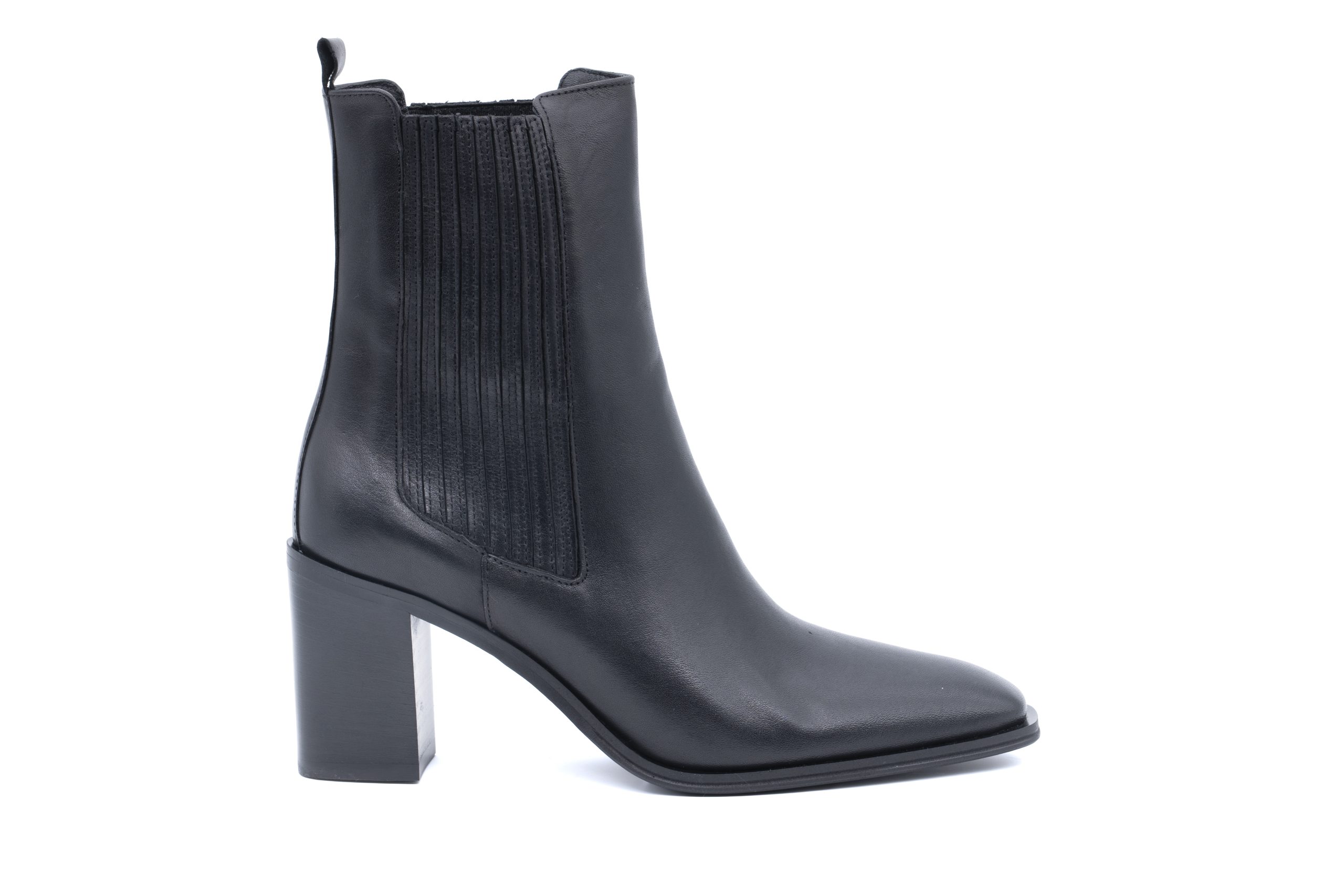 Stivaletto Chelsea alto in pelle