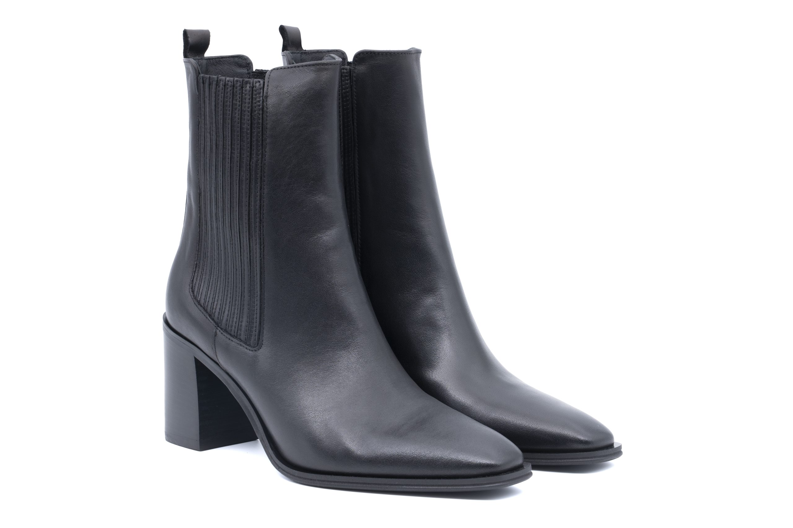 Stivaletto Chelsea alto in pelle